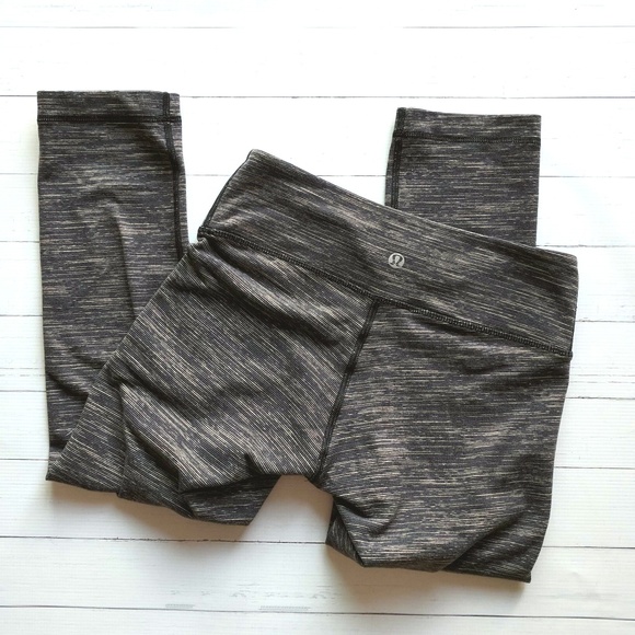 SOLD Lululemon Wunder Under Crop Wee Are From - Picture 3 of 5